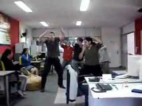 The Cyber1 team at the São Paulo office in 2007