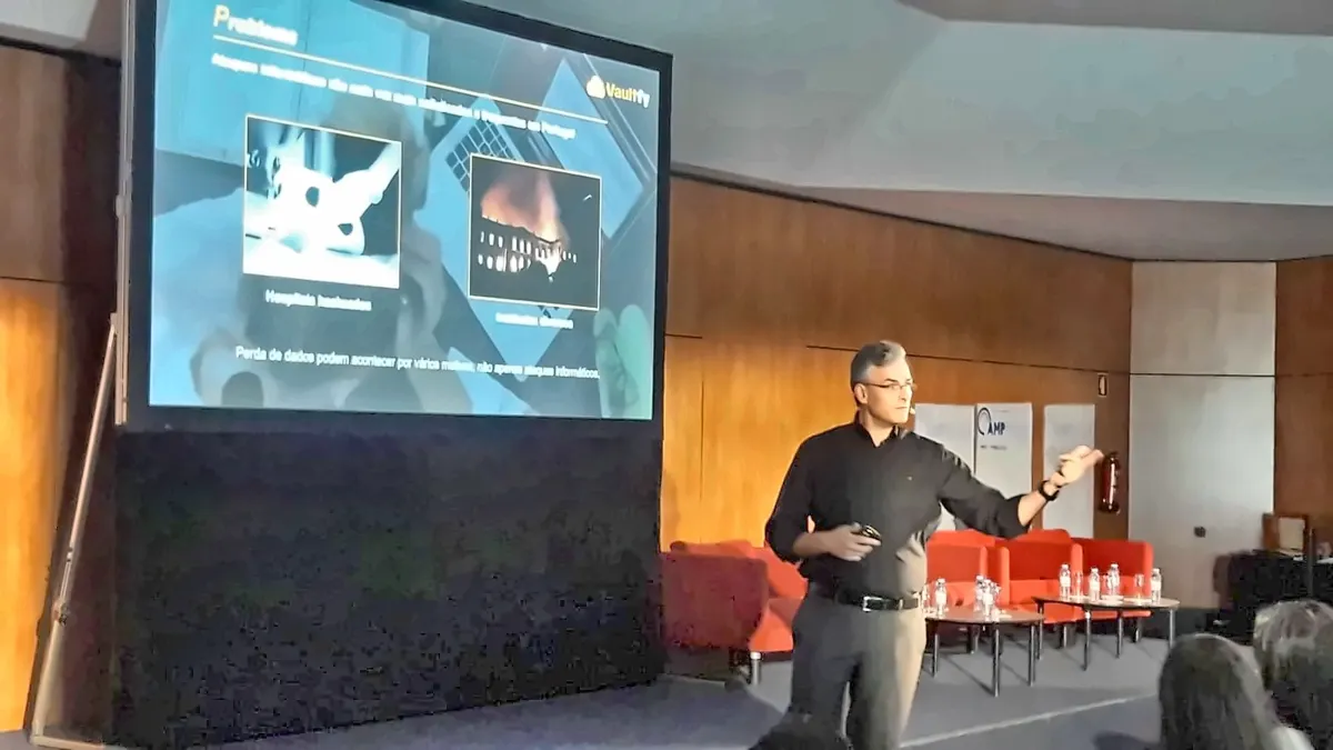 Vaultfy presentation at the AMP Forum