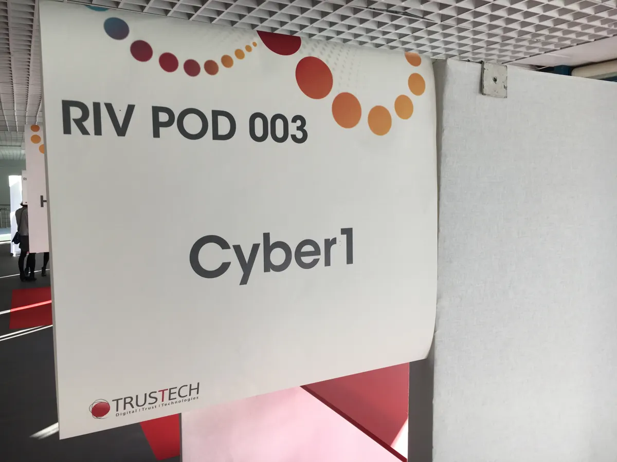 Audience at the Trustech Start-up Village